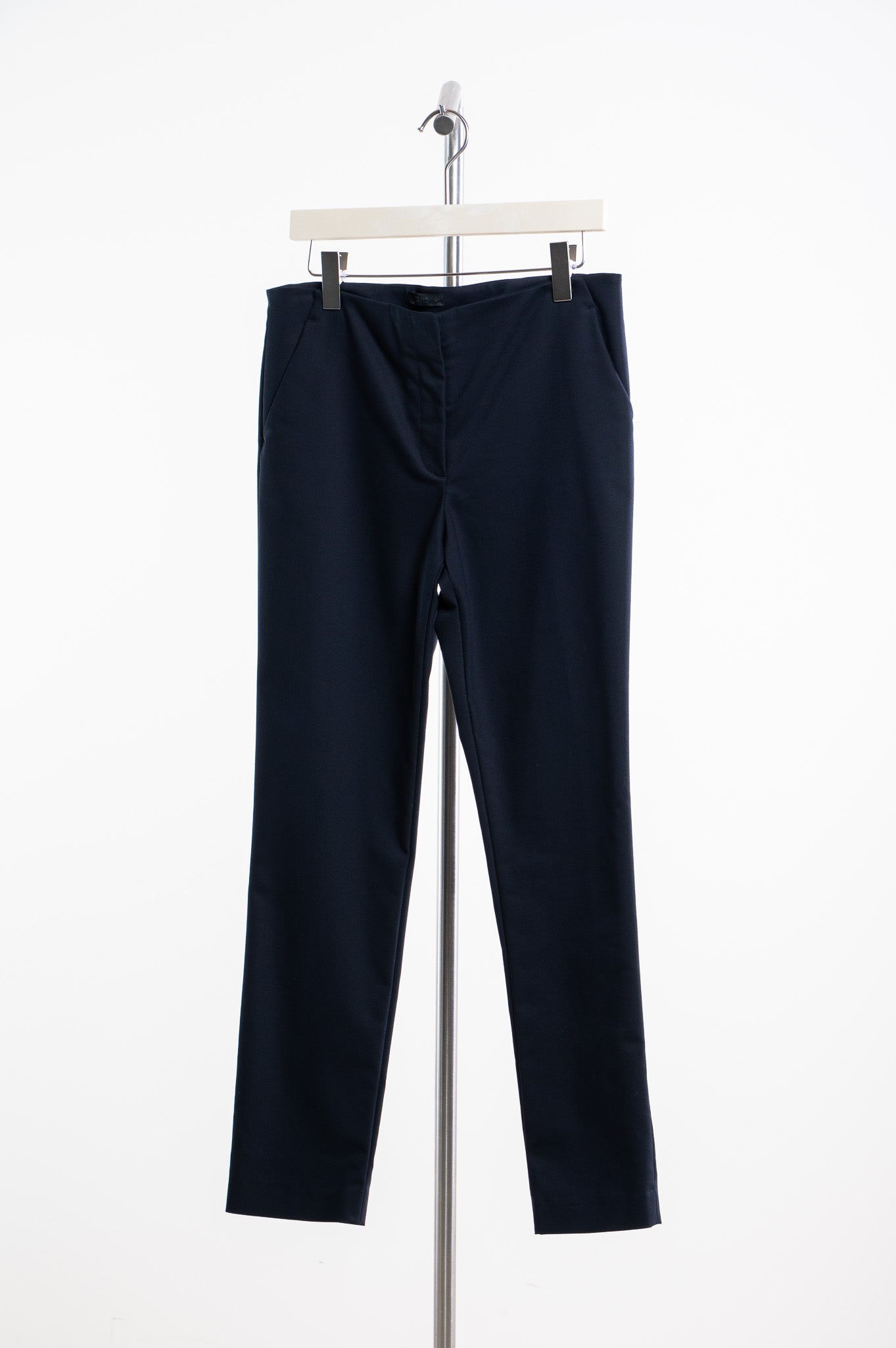 Black Skinny Simple Trouser Pant