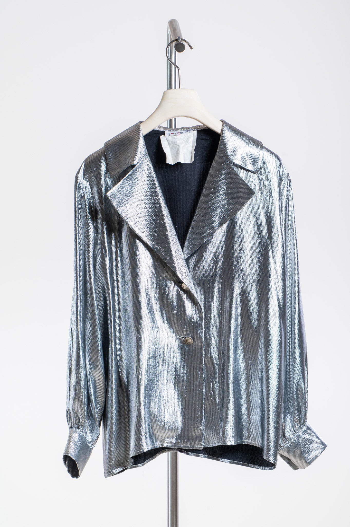 Vintage Silver Shirt w/ Belt