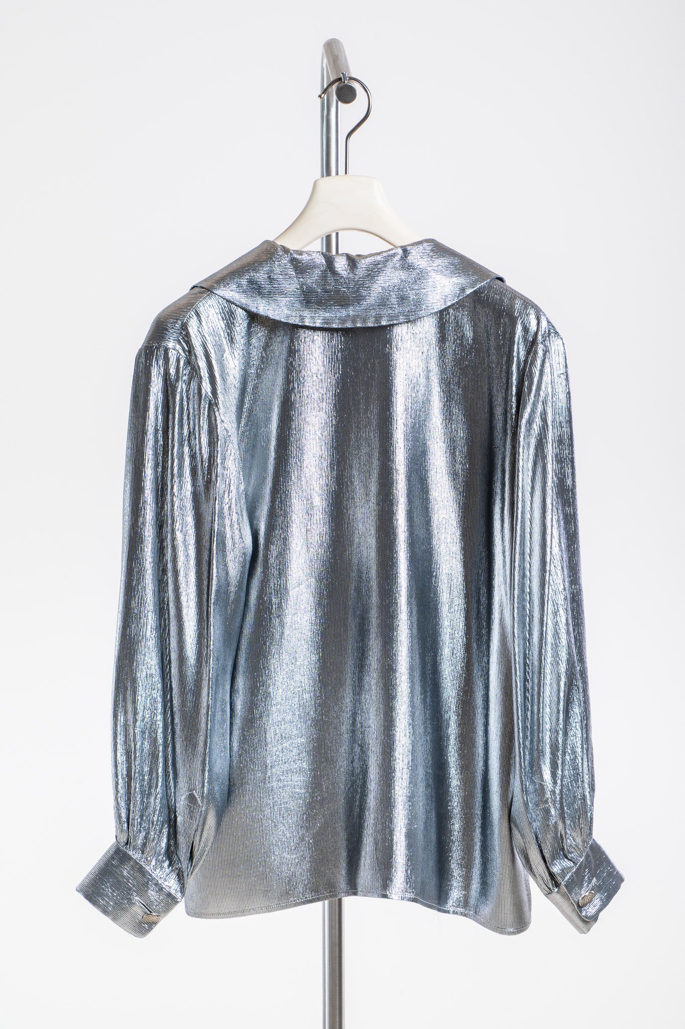 Vintage Silver Shirt w/ Belt