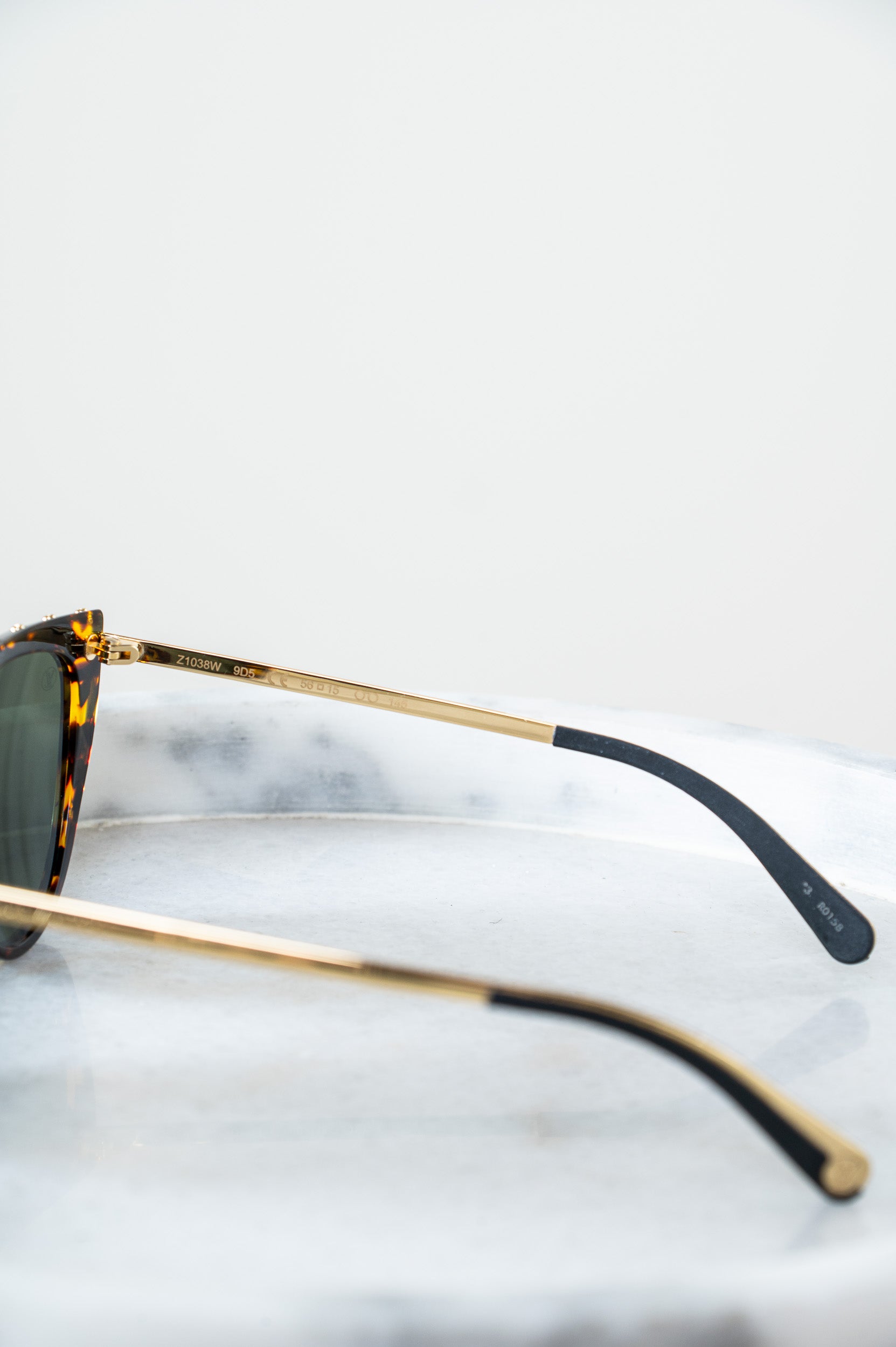Tortoise Studded Sunglasses