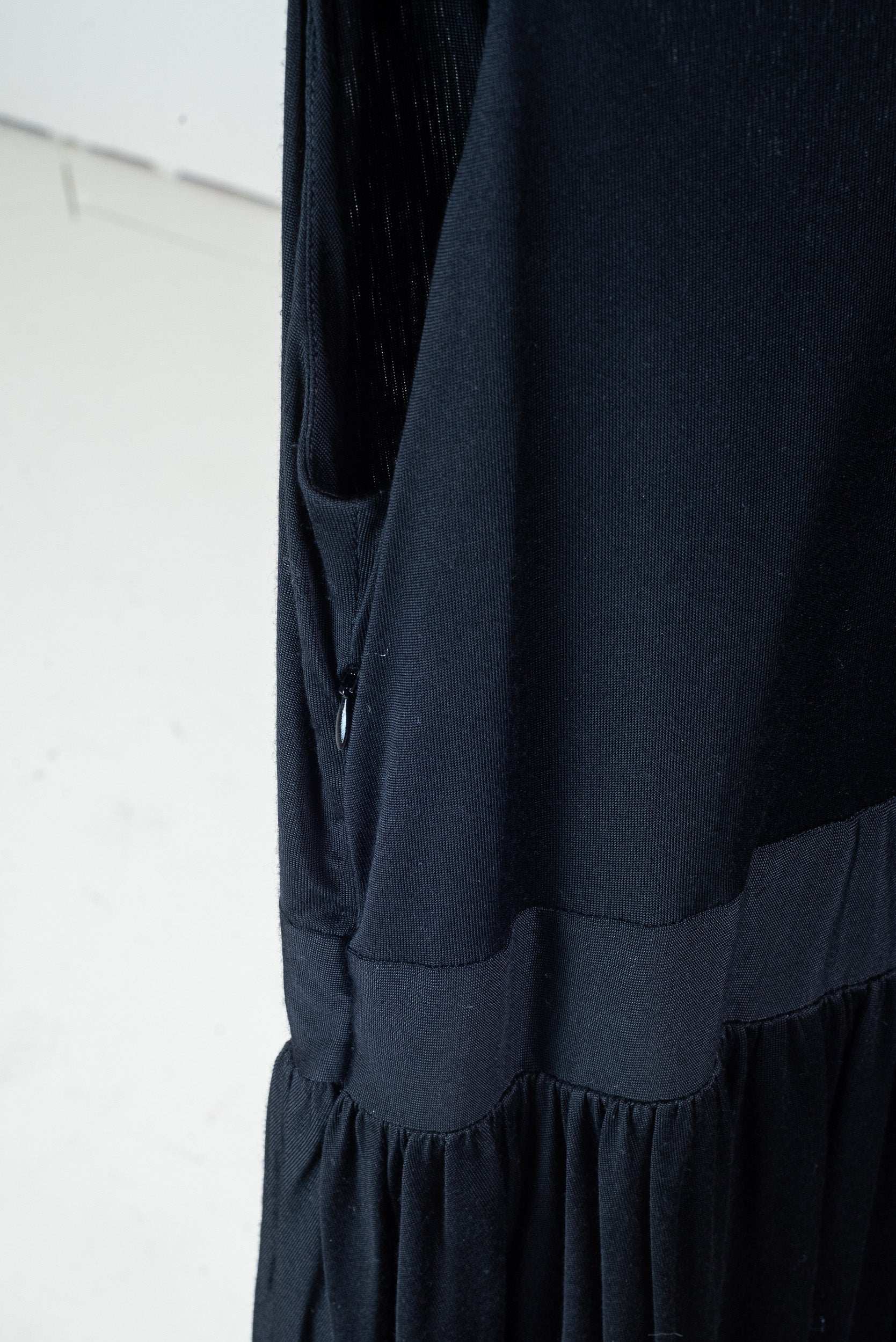 Close-up view of Balmain Chain Strap Deep V Mini Dress