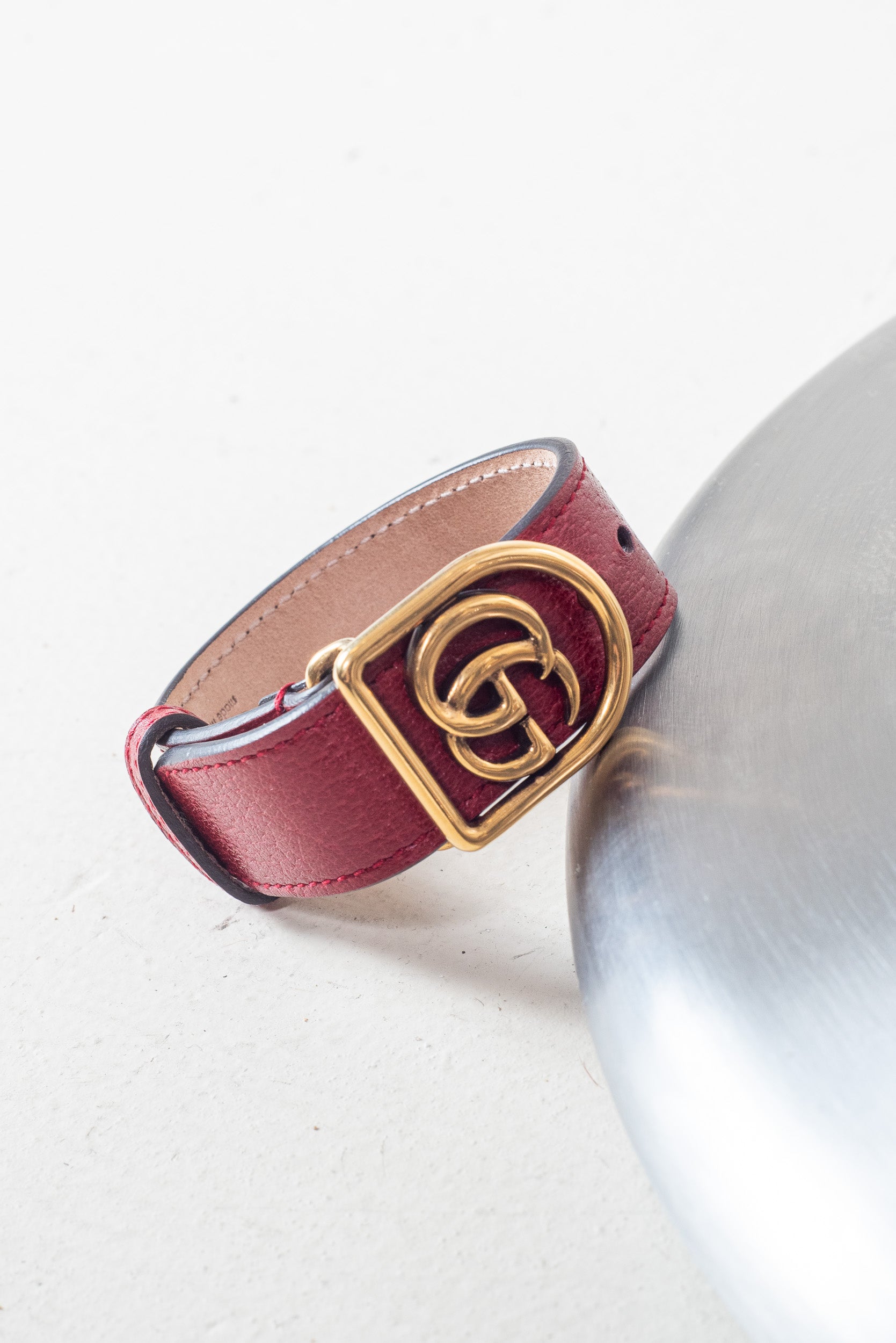 Red GG Buckle Bracelet