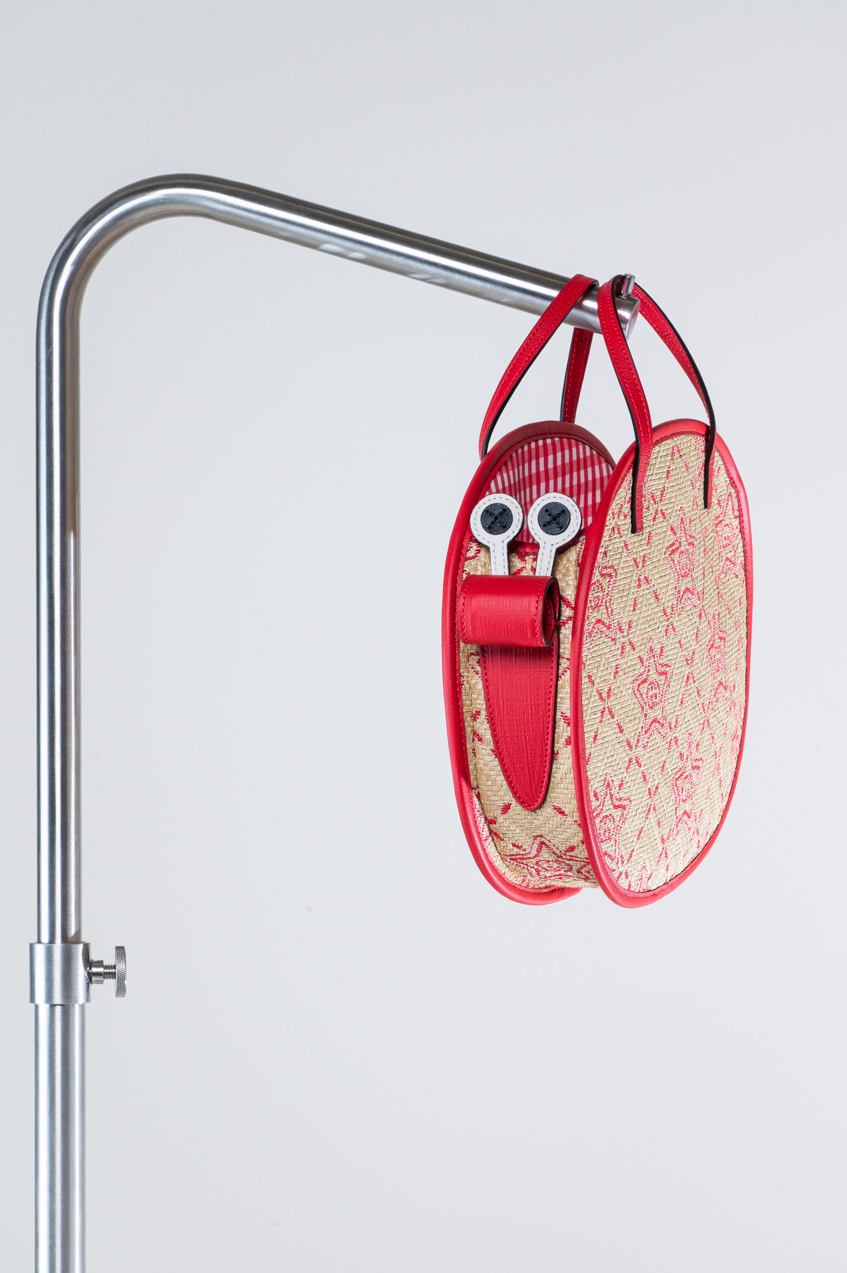 Girls' Raffia Snail Tote Bag