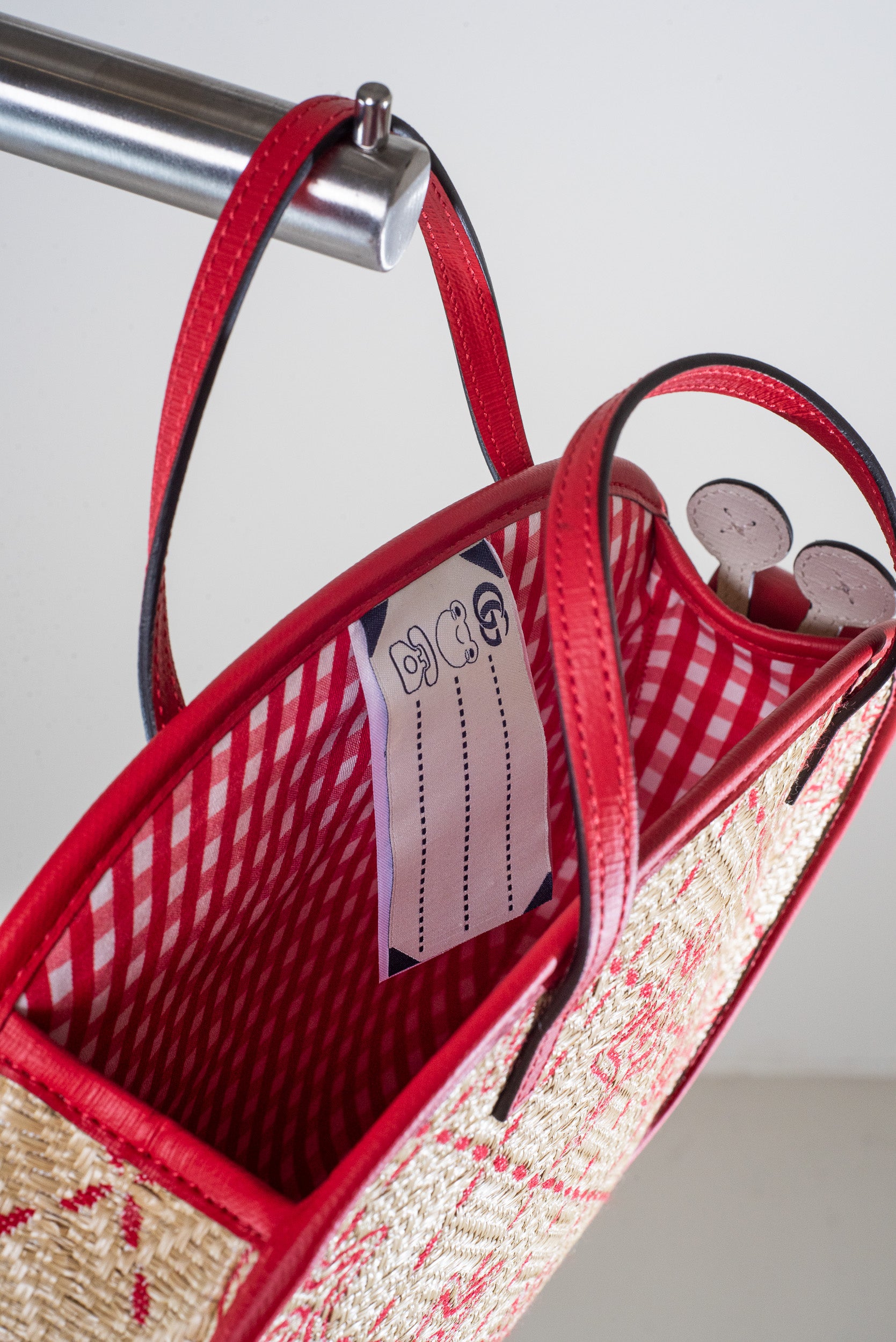 Girls' Raffia Snail Tote Bag