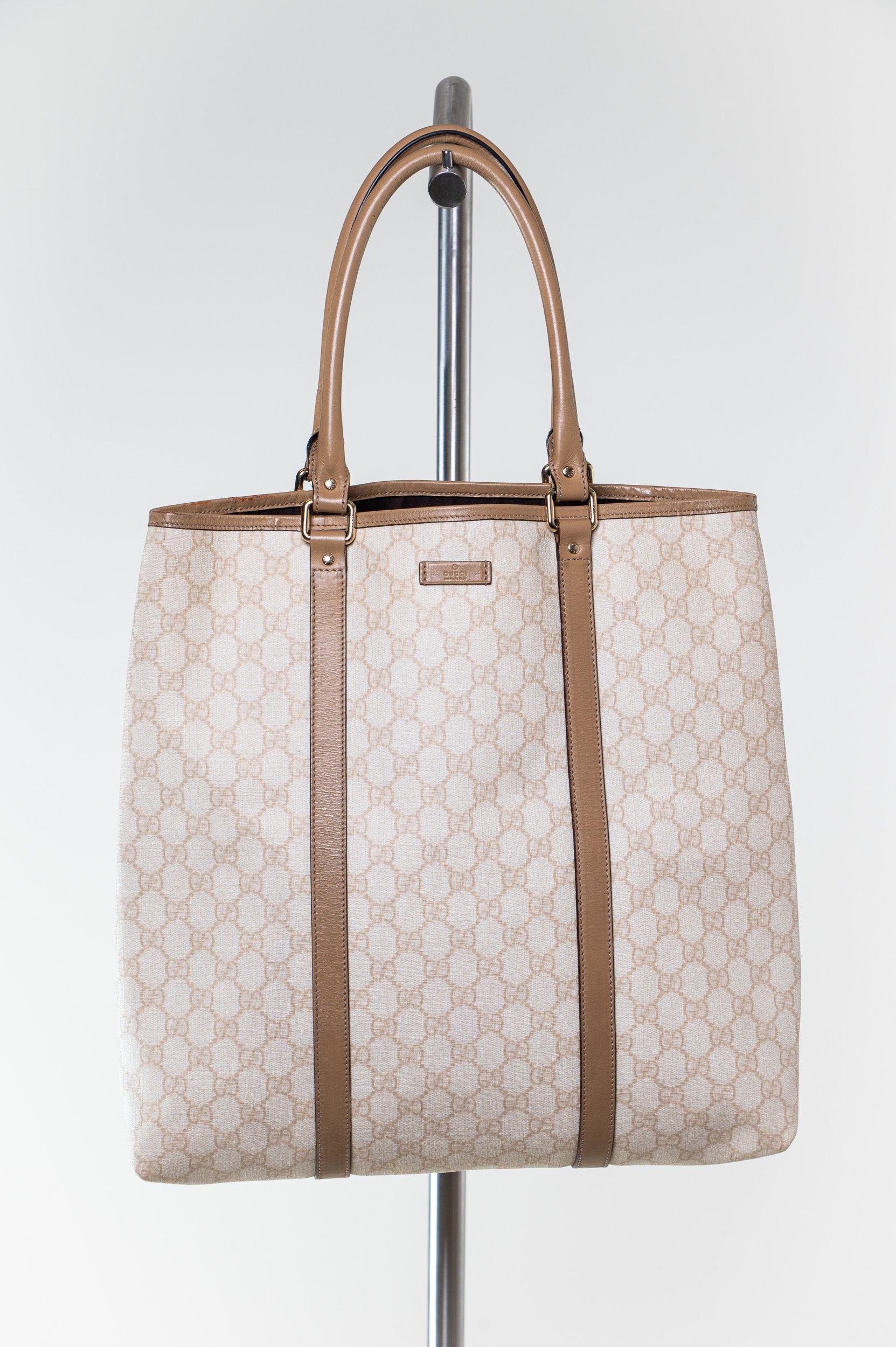 GG Supreme Canvas Vertical Tote