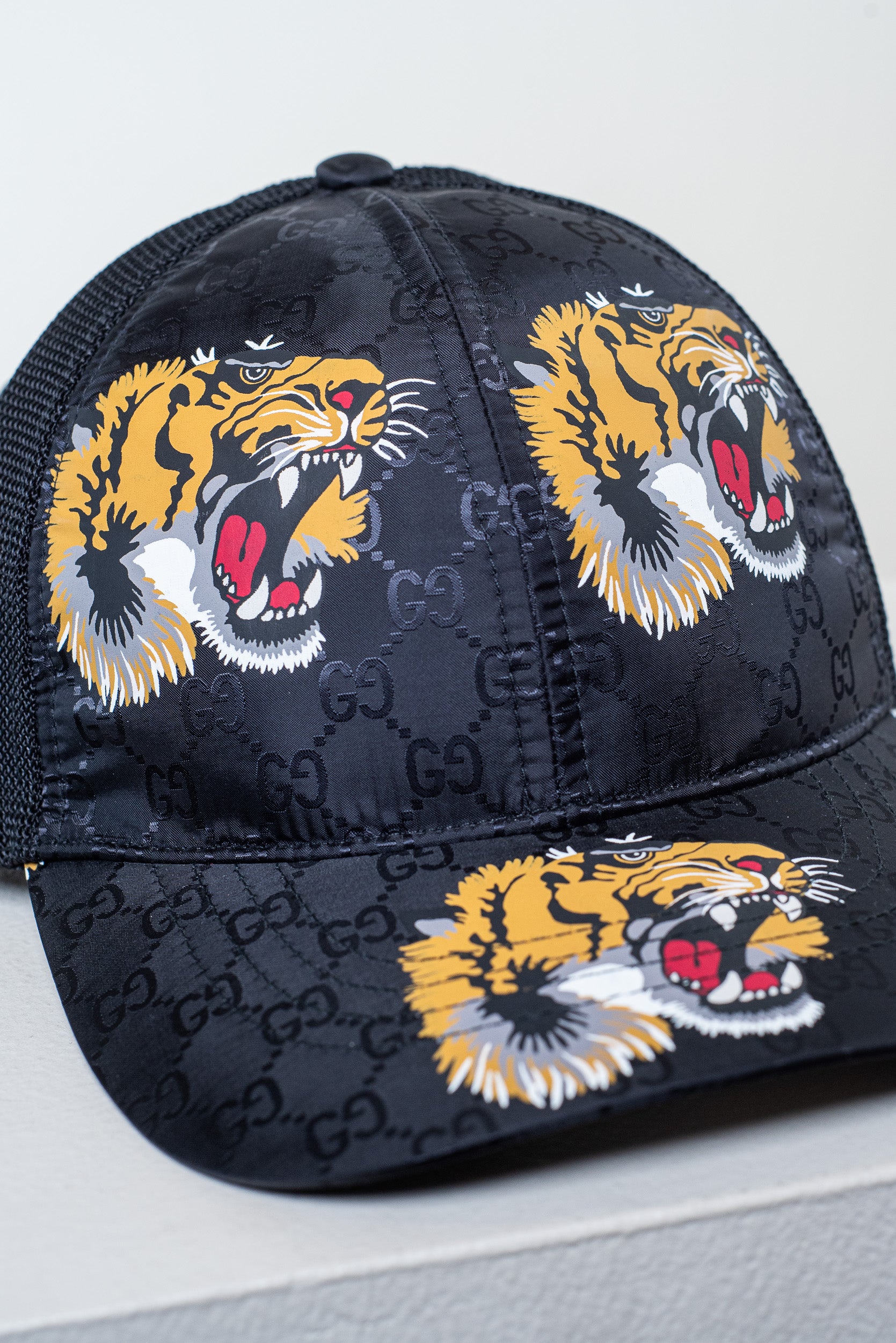 GG Supreme Black Tiger Hat