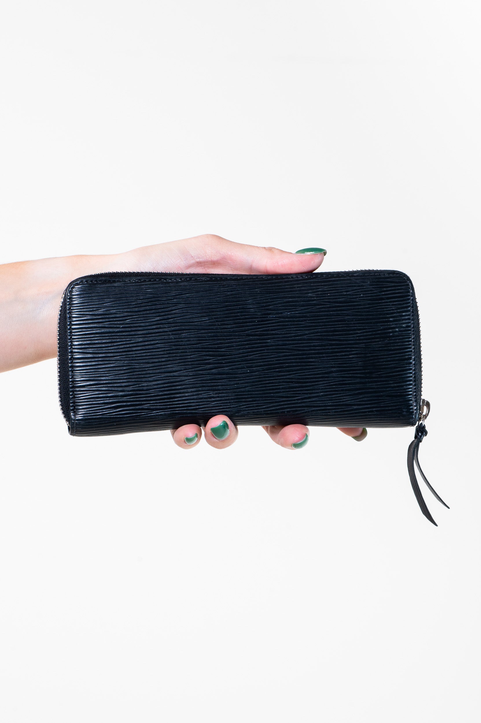 Back view of Louis Vuitton Epi Leather Long Zippy Wallet