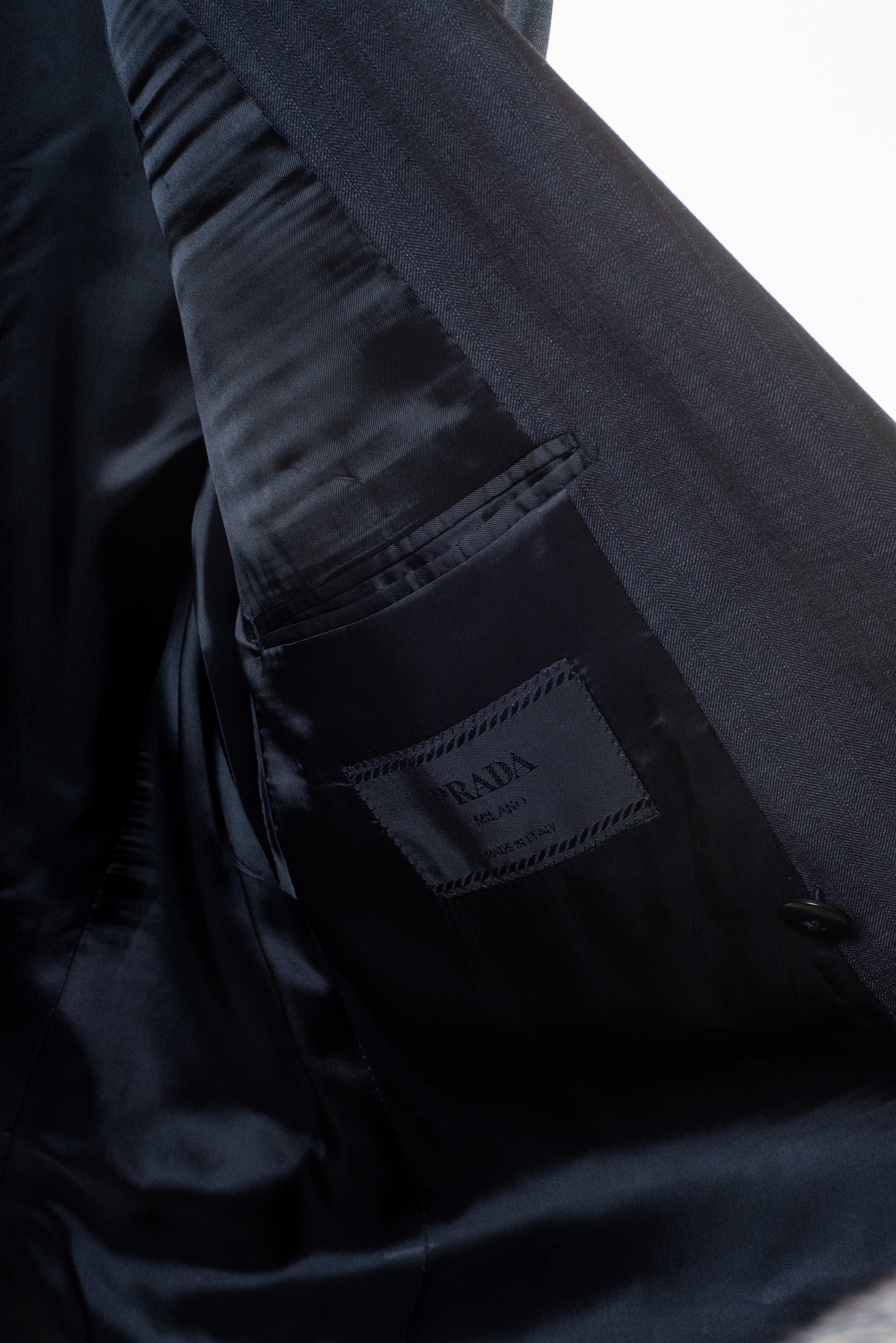 Mens Black Wool Suit Jacket