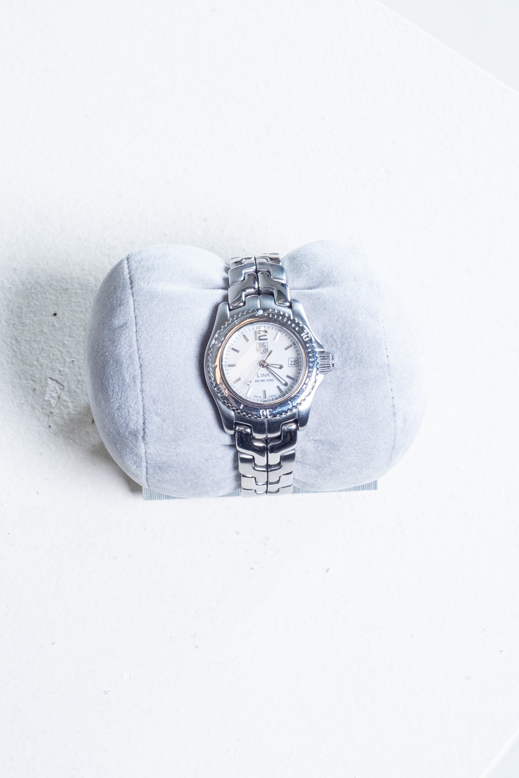 Silver Link Small Watch