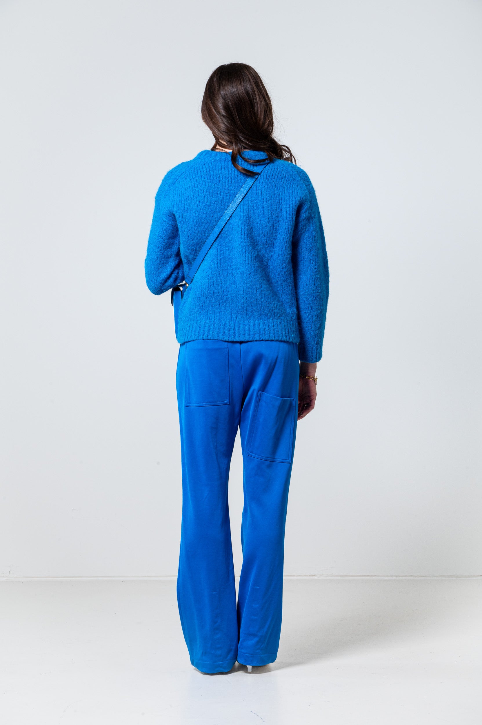 Royal blue Wool Crew Neck