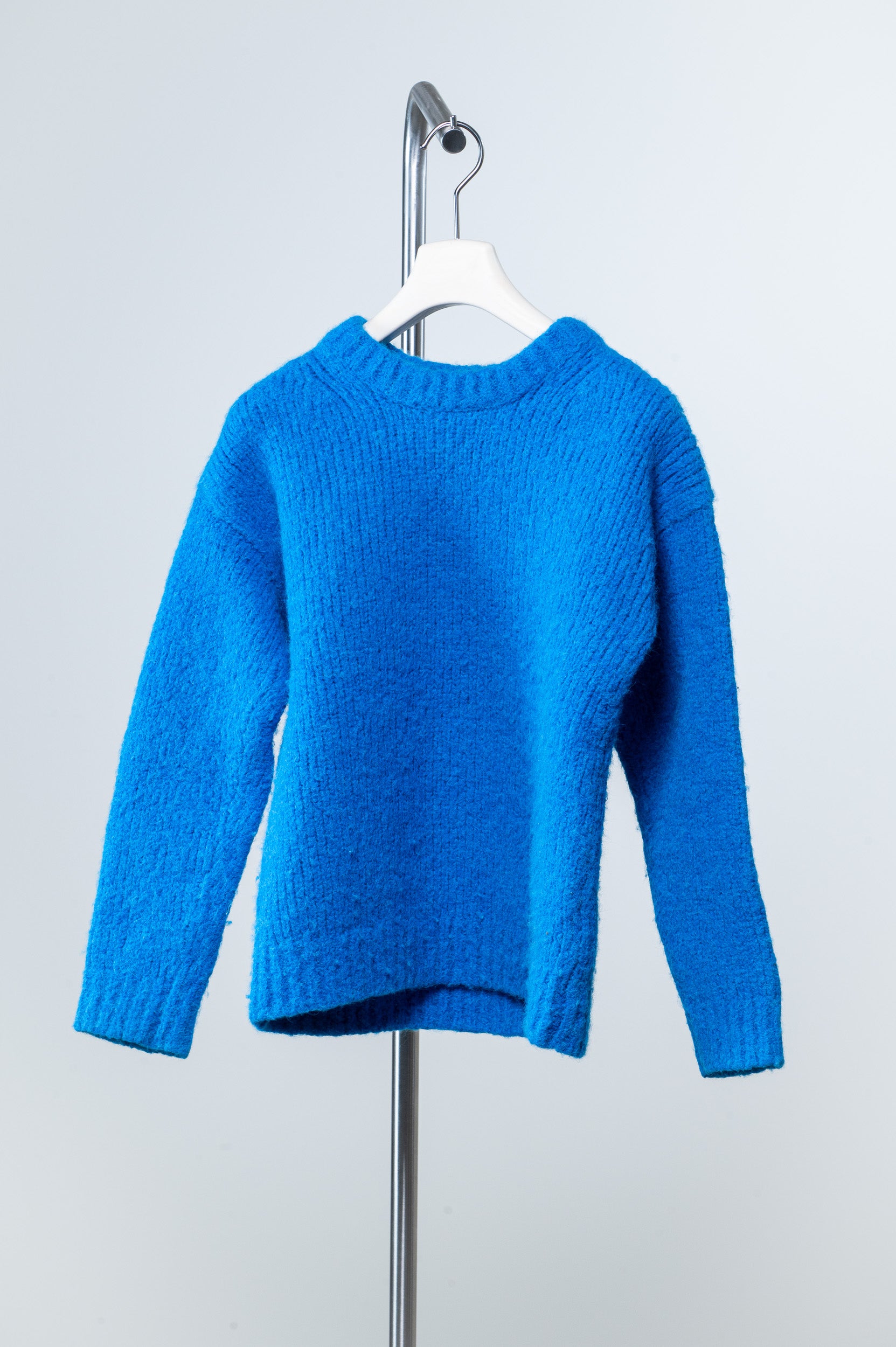 Royal blue Wool Crew Neck