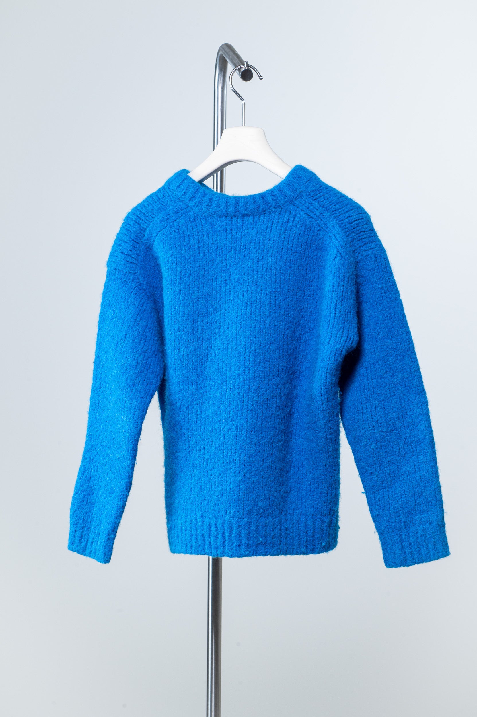Royal blue Wool Crew Neck