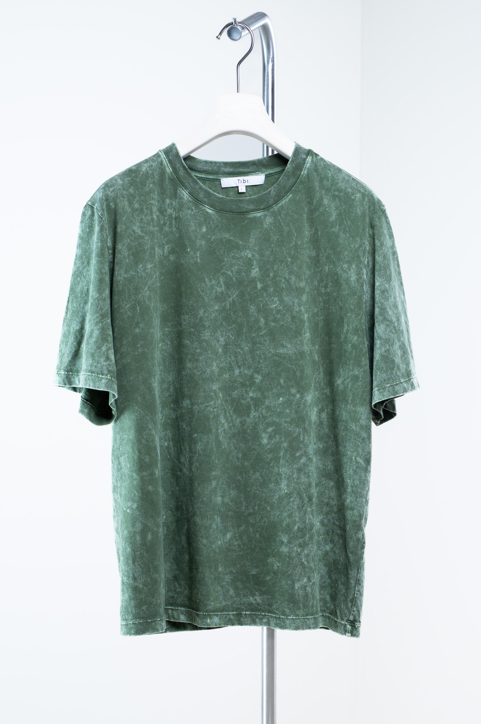 Green Tie-Dye Oversized T-Shirt