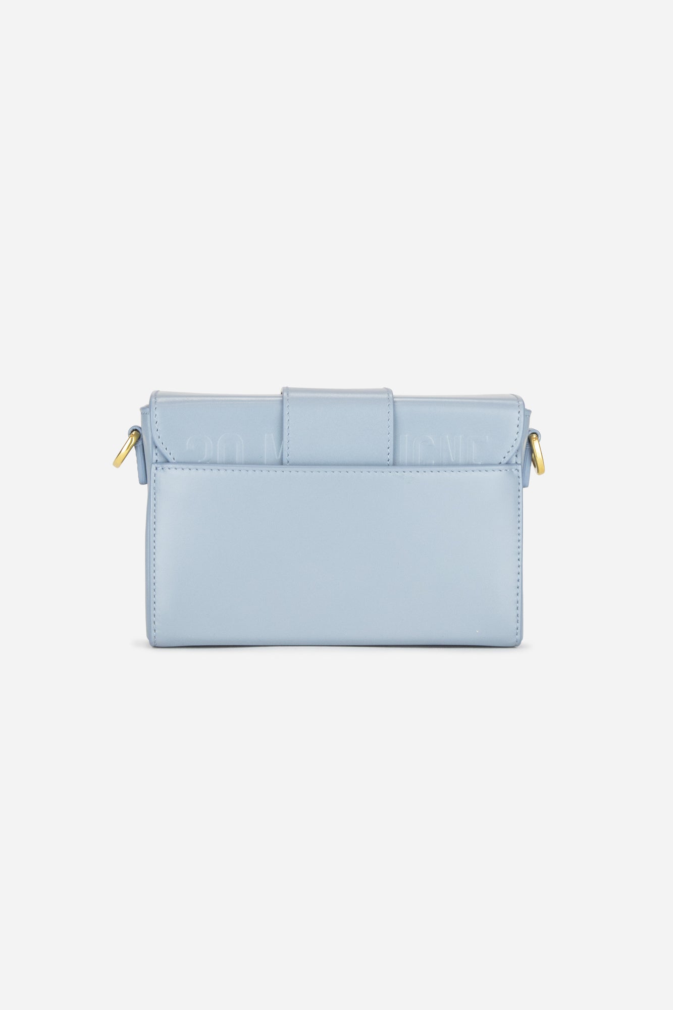 Blue Grey Micro 30 Montaigne Crossbody/Clutch Bag - So Over It Luxury Consignment