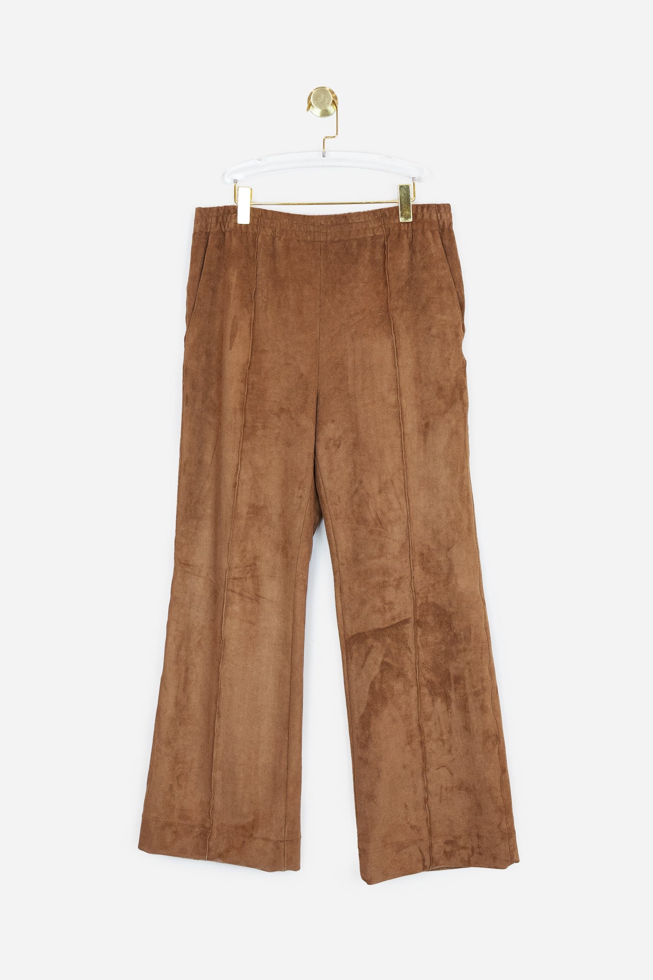 Camel Ultrasuede Will Joggers