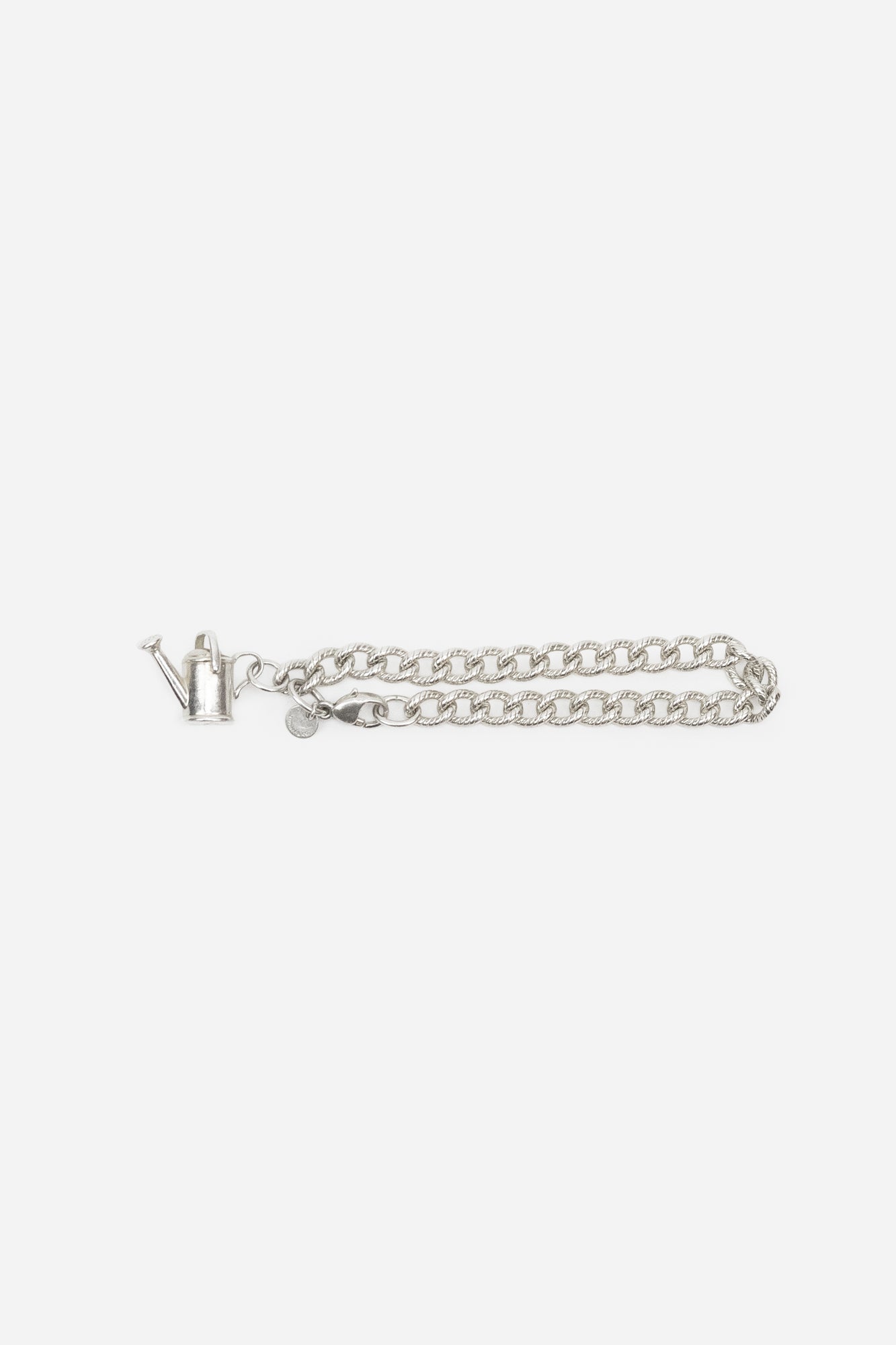 Silver Watering Can Charm Bracelet - So Over It Luxury Consignment